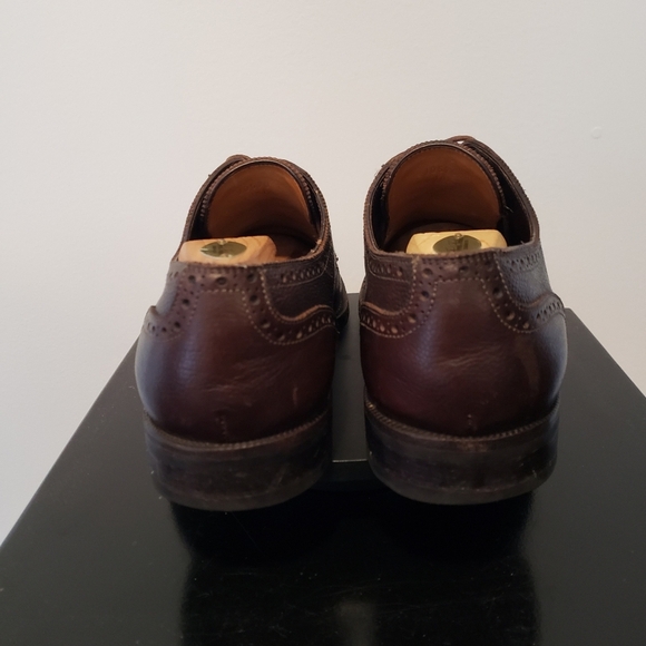 Tom Ford Oxford Shoes Leather Brown Men's Size 10.5T US 11.5 - Picture 5 of 9
